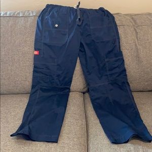 Dickies navy Genflex scrub bottoms